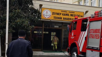 Üsküdar'da yangın paniği