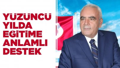 Yüzüncü yılda eğitime anlamlı destek