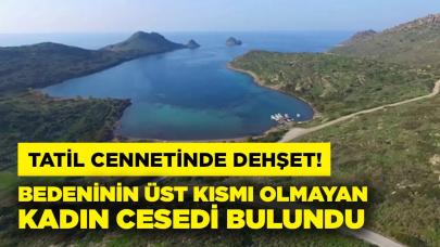 Sahilde dehşet! Bedeninin üst kısmı olmayan kadın cesedi bulundu