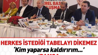 Herkes istediği tabelayı dikemez