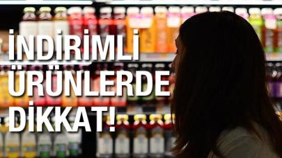 İndirimli ürünlerde bunlara dikkat!