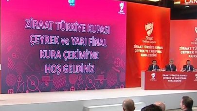 Ziraat Türkiye Kupası'nda çeyrek final ve yarı final eşleşmeleri belirlendi