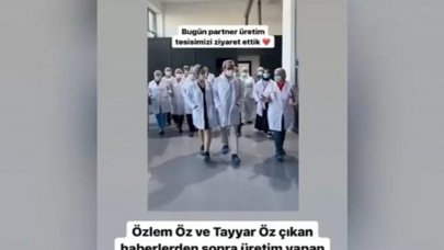 Tayyargillerden üretim tesisi ziyareti