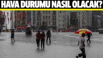 İstanbullular dikkat! Yağmur ne zaman yağacak ve bitecek - 3 Ocak hava durumu