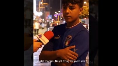 “İstiklal Marşı’nı Neşet Ertaş yazdı" diyen genç şaşkınlık yarattı!