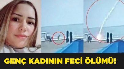 Plajda yürüyüş yapan kadın yıldırım çarpması sonucu öldü!