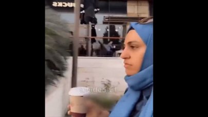 Rakip markanın kahvesini alıp Starbucks'ta oturanlara "Zehir için" diyerek seslendi