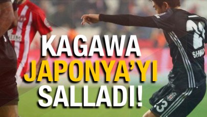 Shinji Kagawa Japonya'yı salladı!