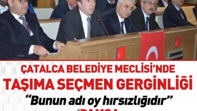 Mecliste taşıma seçmen gerginliği