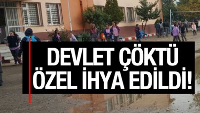 Devlet çöktü özel ihya edildi