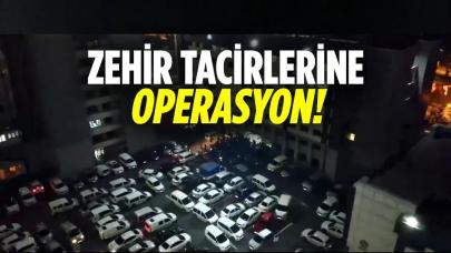 Uyuşturucu satıcılarına operasyon: 156 şüpheli yakalandı