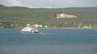 Feribot seferlerine 'fırtına' engeli