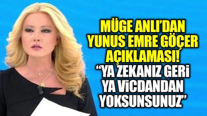 Müge Anlı, Yunus Emre Göçer hakkında açıklama yaptı!