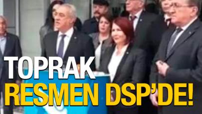 Handan Toprak resmen DSP'de