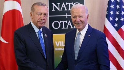 Cumhurbaşkanı Erdoğan, Joe Biden ile görüştü