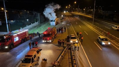 'Kimyasal sızıntı' alarmı ekipleri harekete geçirdi