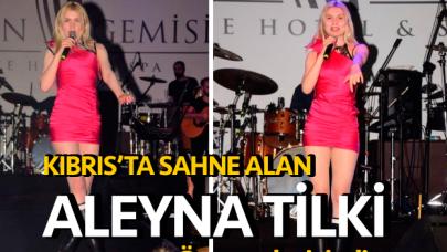 Aleyna Tilki hayranları için özenerek giyindi