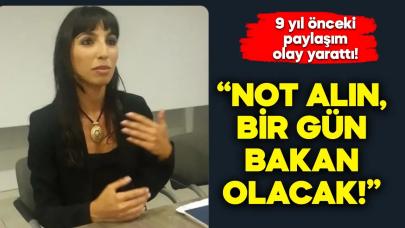 Hafize Gaye Erkan’ın eski hali olay yarattı: Not alın bir gün bakan olacak!