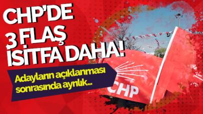 CHP Adalar'da üç istifa!