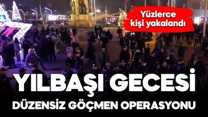 Yılbaşı gecesi düzensiz göçmen operasyonu