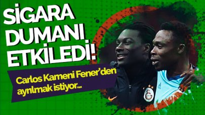 Kameni: Sigara dumanı beni etkiledi!