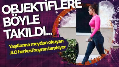 JLO fit görüntüsüyle hayran bırakıyor