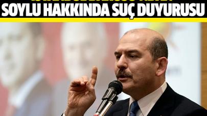 İstanbul Barosu'ndan Soylu hakkında suç duyurusu