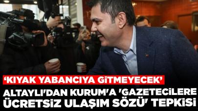 Fatih Altaylı'dan Murat Kurum'a 'gazetecilere ücretsiz ulaşım sözü' tepkisi: Kıyak yabancıya gitmeyecek