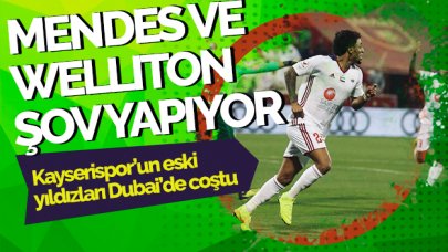 Ryan Mendes ve Welliton Birleşik Arap Emirlikleri'ni sallıyor