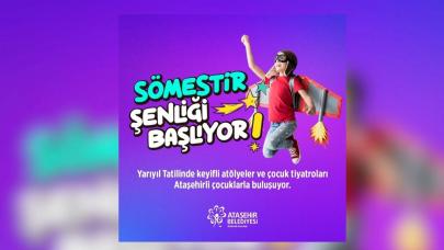 Ataşehir'de yarıyıl şenliği başlıyor!