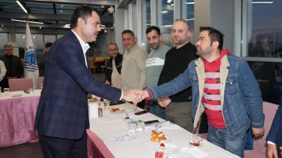 Murat Kurum, TOKİ Konutları hak sahipleriyle bir araya geldi