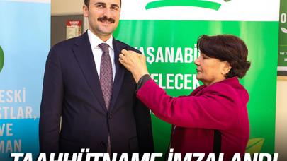 Taahhütname imzalandı