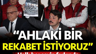 Ahlaki bir rekabet istiyoruz!