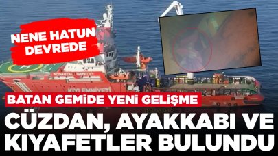 Batan gemide yeni gelişme: Cüzdan, ayakkabı ve kıyafetler bulundu