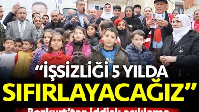 İşsizliği 5 yılda sıfırlayacağız