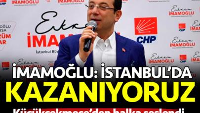 Ekrem İmamoğlu: İstanbul'da kazanıyoruz