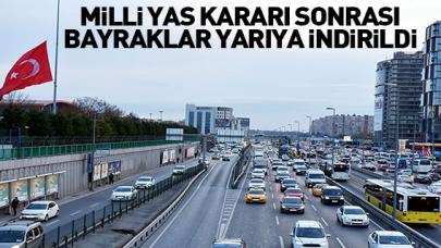 Mısır'daki saldırı sonrası milli yas kararıyla bayraklar yarıya indirildi