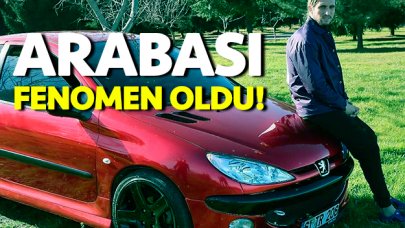 Yusuf Yazıcı'nın bordo mavi arabası fenomen oldu