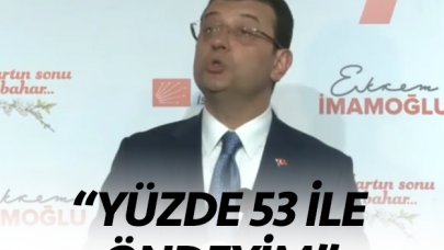 Ekrem İmamoğlu'ndan seçim için flaş açıklama!