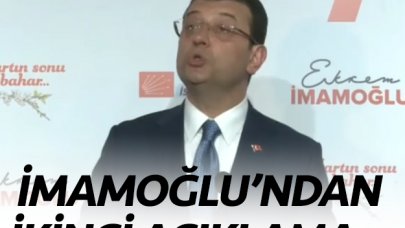 Ekrem İmamoğlu: Açıklamamdan sonra veri girişi yavaşladı