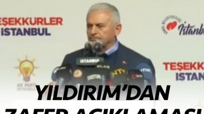 Yıldırım'dan zafer açıklaması