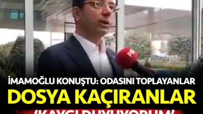 Ekrem İmamoğlu: İBB'de dosya kaçıranlar, odasını toplayanlar... Ne oluyor kardeşim?