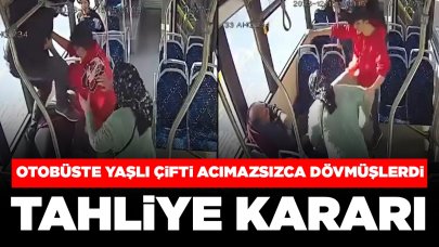 Belediye otobüsündeki darp davasında tahliye kararı