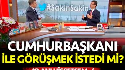 Ekrem İmamoğlu'ndan Cumhurbaşkanı Erdoğan açıklaması