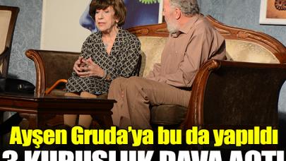 Ayşen Gruda'ya 3 kuruşluk dava