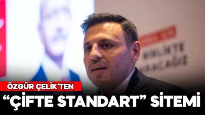 Özgür Çelik'ten oy sayımına yönelik "çifte standart" sitemi