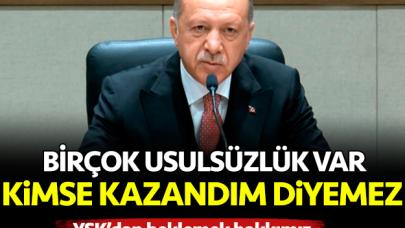 Erdoğan: Birçok usulsüzlük var