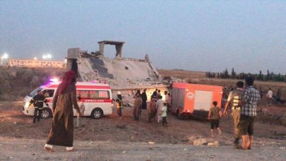 Suriye'de düzenlenen bombalı terör saldırısında 2 kişi yaşamını yitirdi