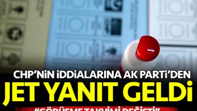 CHP'nin iddialarına AK Parti'den jet yanıt