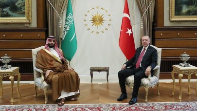 Cumhurbaşkanı Erdoğan, Suudi Arabistan Veliaht Prensi Selman ile görüştü